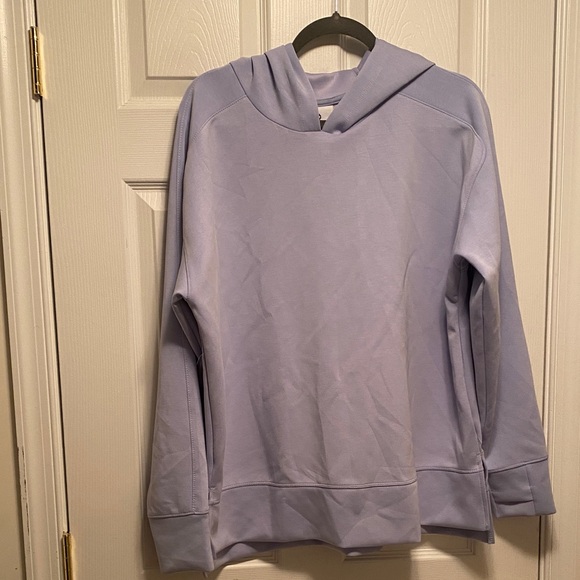 all in motion Tops - All in Motion Periwinkle Blue Legging Friendly Hoodie…size XL